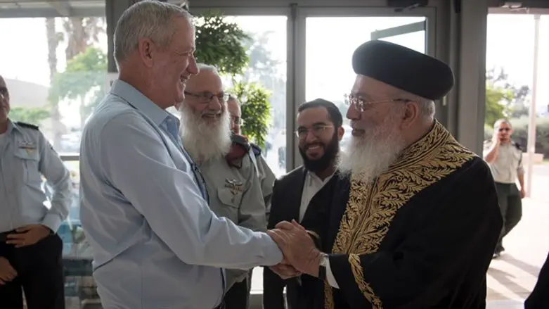 הרב עמאר, הרב קרים ובני גנץ