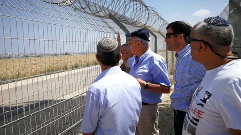 Yesha Council visits Gaza envelope