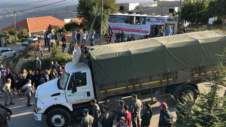 Нетив ха-Авот перед сносом домов