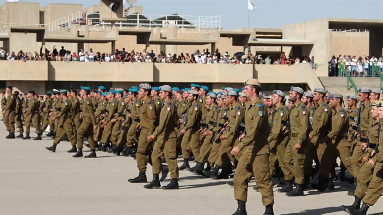 טקס סיום קורס קצינים 