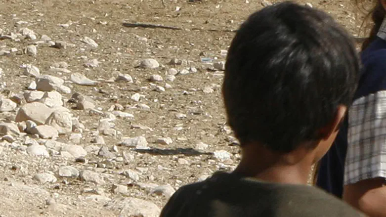 Bedouin children (stock image)