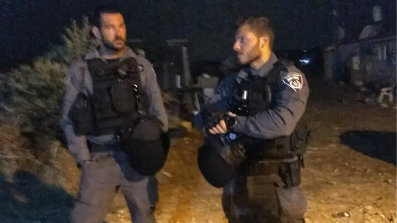 Tapuah West on Saturday night