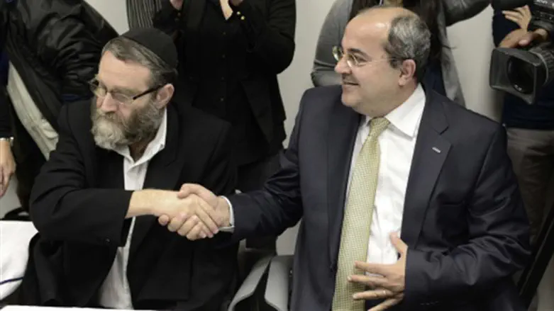 Moshe Gafni and Ahmed Tibi