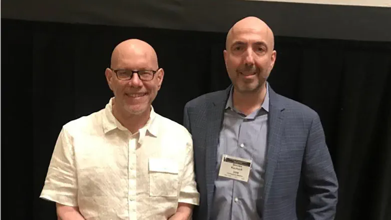 Lewis Aron, left, founding IARPP president, and Steven Kuchuck, the current pres