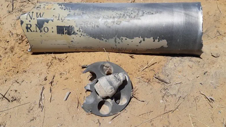 רקטה באשכול