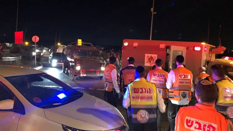 Scene of Husan ramming attack