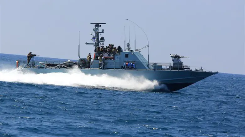 Ракетный корабль израильского ВМФ