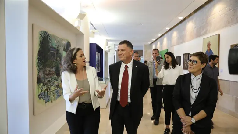 פתיחת התערוכה הייחודית בכנסת