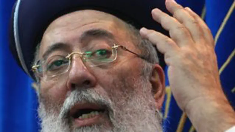 לאיים. הרב עמאר