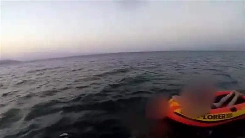 Rescue operation in Kinneret