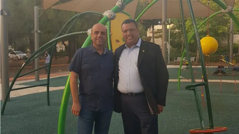 משה ליאון עם עופר איובי