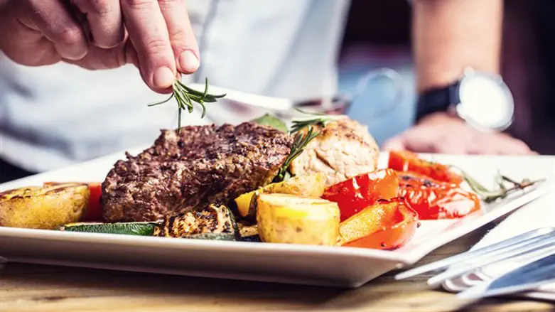 מסעדת שף. אילוסטרציה