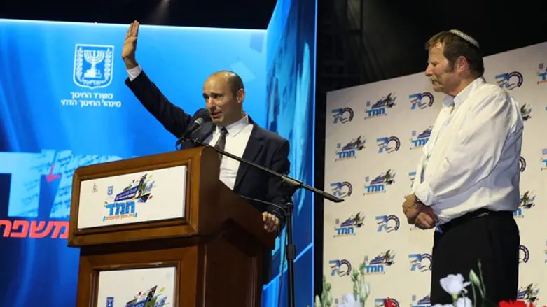 השר בנט בכנס החמ"ד