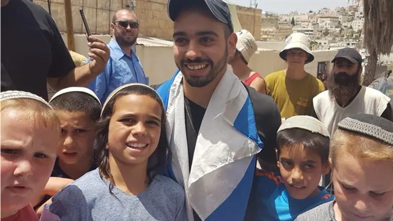 Элиор Азария в Хевроне