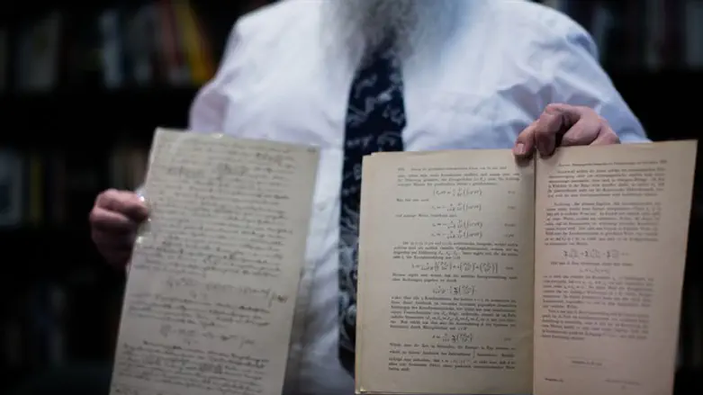 Albert Einstein's theory on gravitational waves