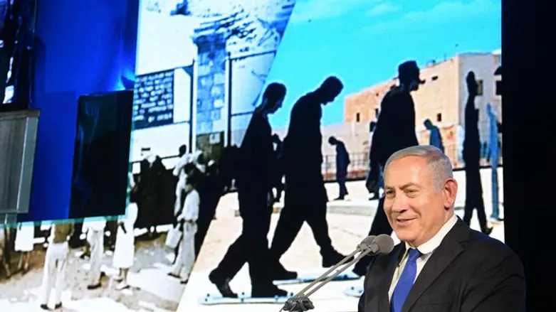 נתניהו בטקס לציון 70 שנה לפריצת כלא עכו 