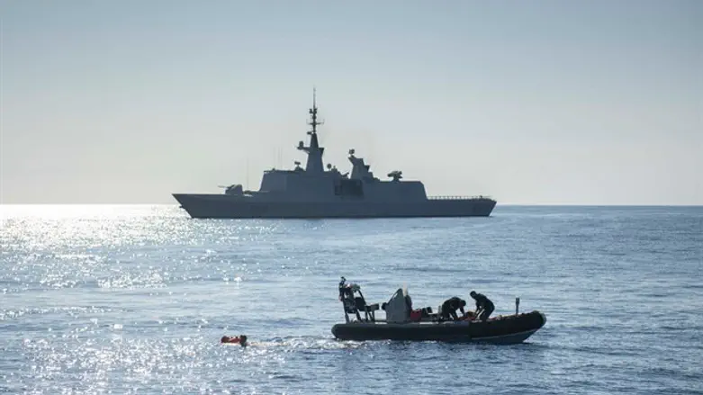 Военно-морские учения Франции и Израиля