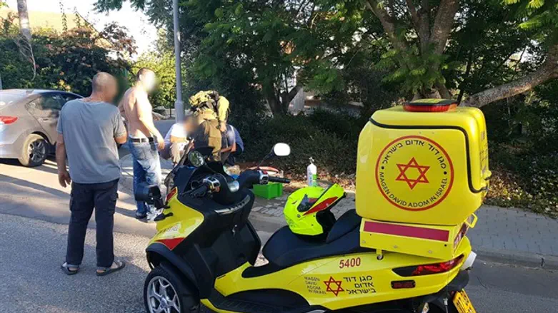 זירת התאונה