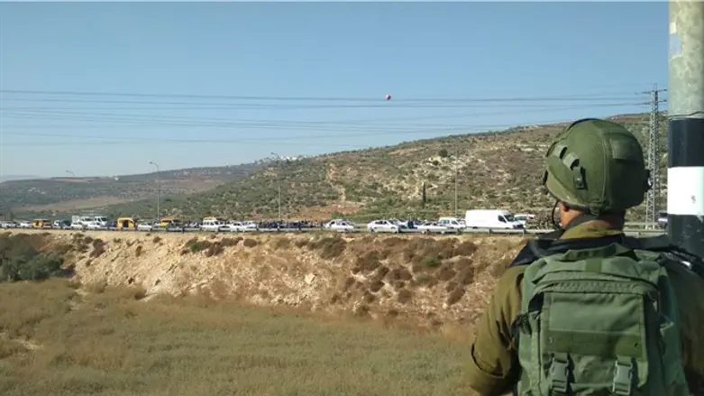 Searches near scene of attack