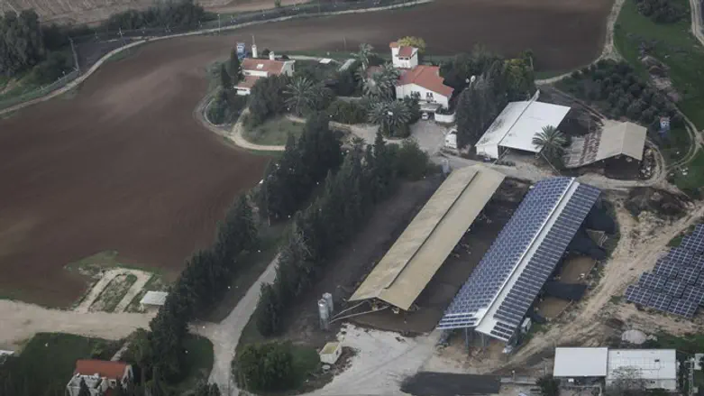 Sharon family farm, Shikmim Farm, in Southern Israel near Sderot