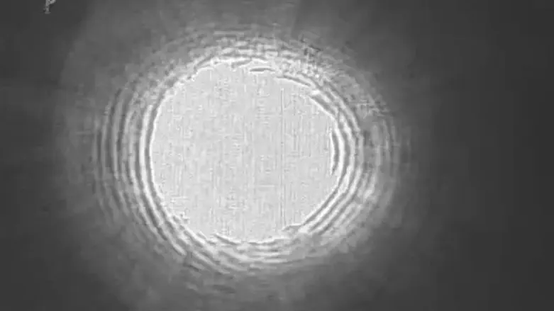 Момент уничтожения БПЛА