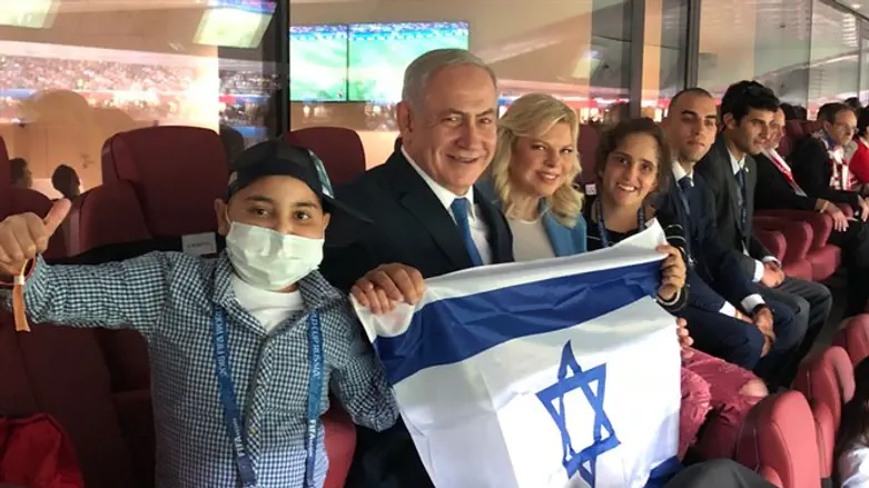 На футболе в Москве