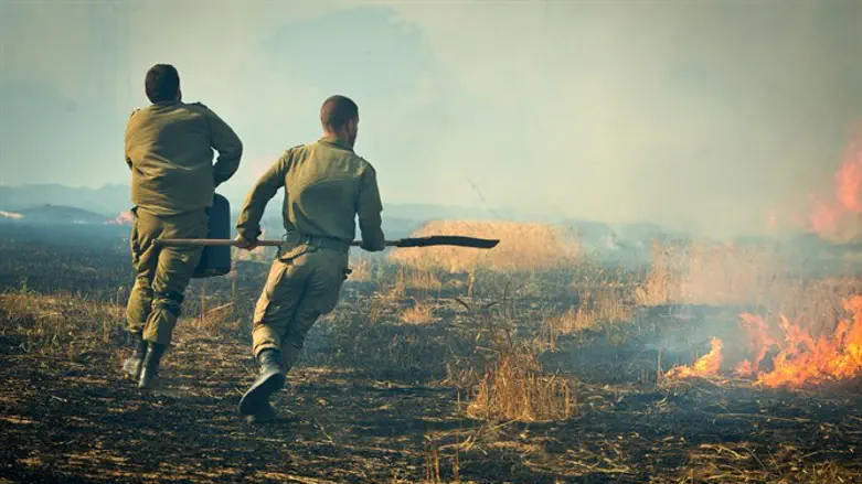 Rushing around putting out fires; Gaza area communities
