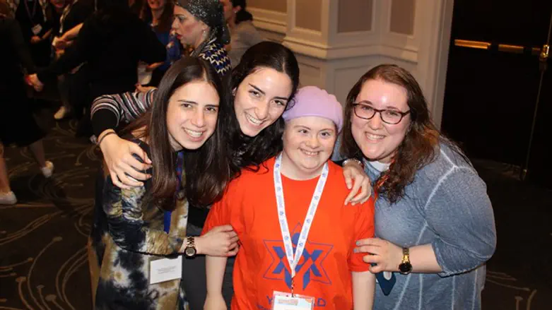 Participants at a Yachad Shabbaton