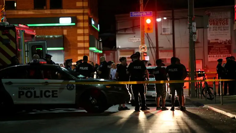 Scene of Toronto mass shooting