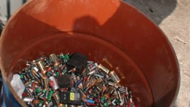 סוללות משומשות