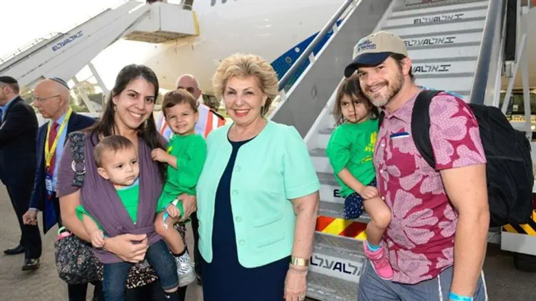 עולים מהטיסה של היום