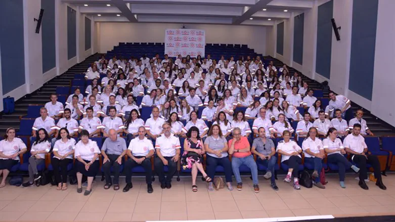 טקס יום קורס מד"א חו"ל