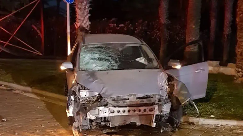 זירת התאונה