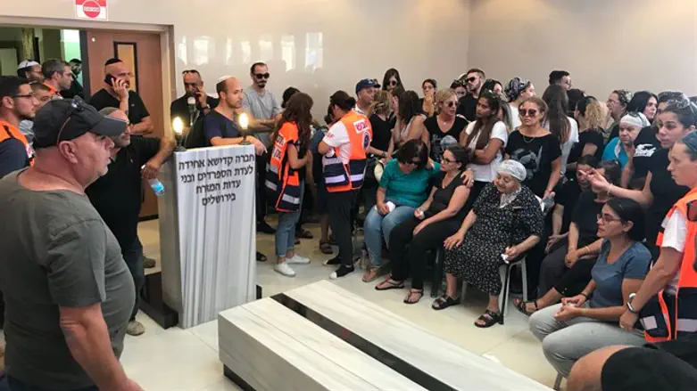 Yotam Ovadia's funeral