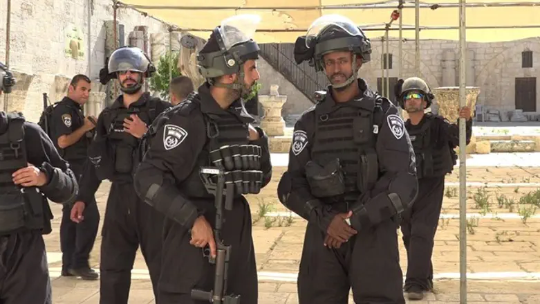 Police officers (illustration) 