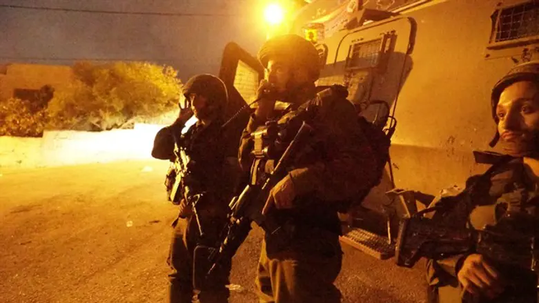 Солдаты ЦАХАЛ в Кфар-Кубар