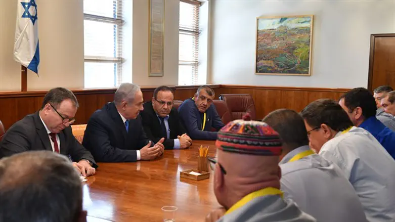 Netanayhu meets Druze council leaders