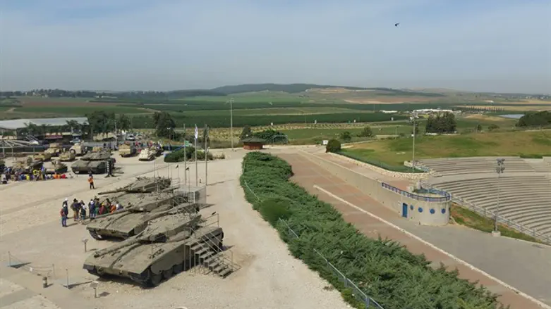 The tank museum in Latrun