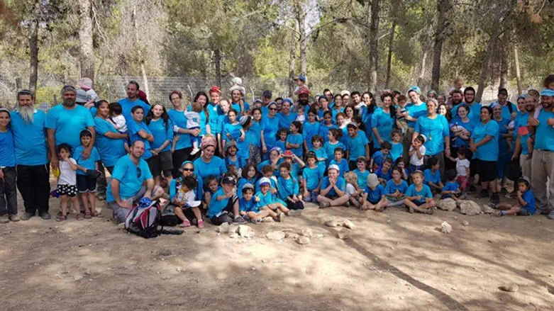 הטיול של גרעין בני עקיבא ערד