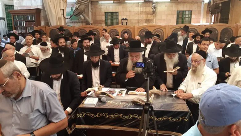 מערת המכפלה הבוקר