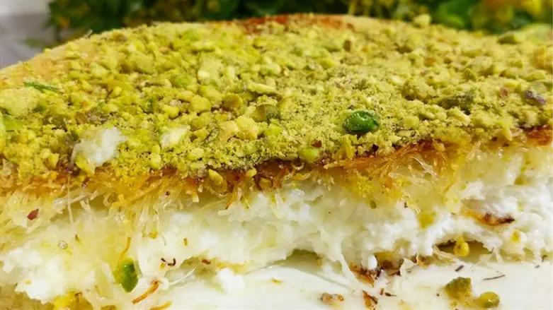 כנאפה במילוי גבינות