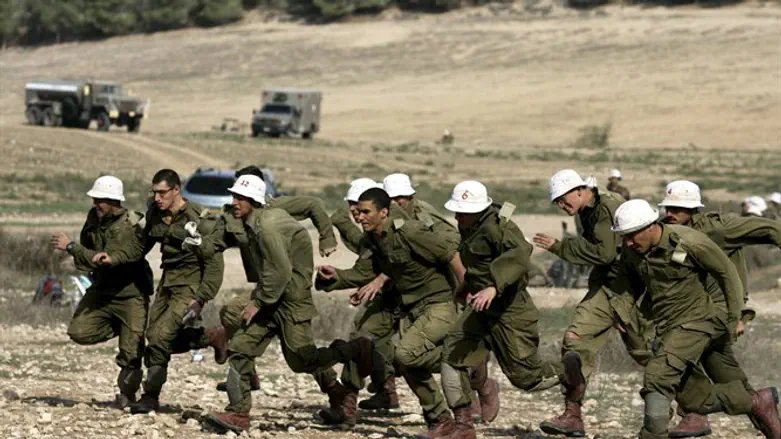 Grueling training (illustration)