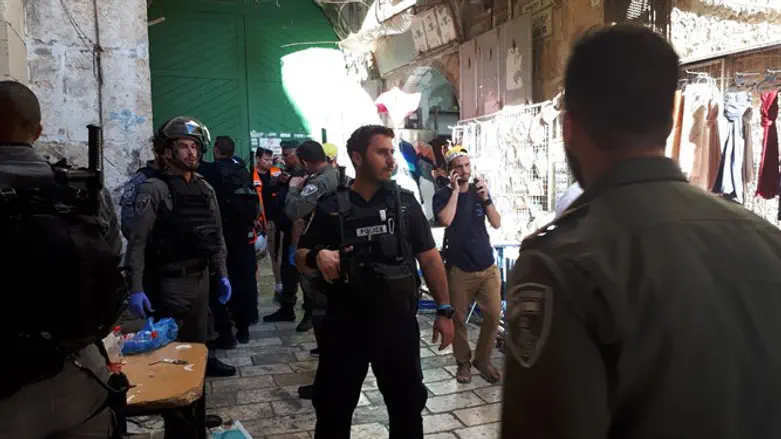 На месте нейтрализации террориста