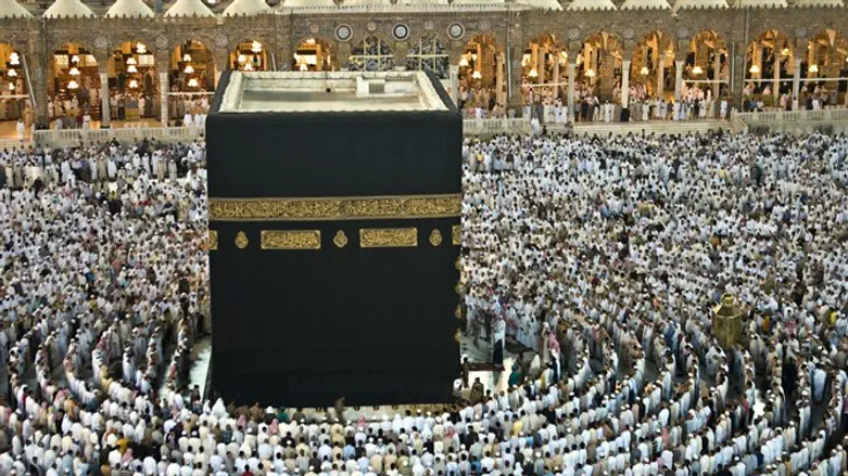 Pilgrims in Mecca