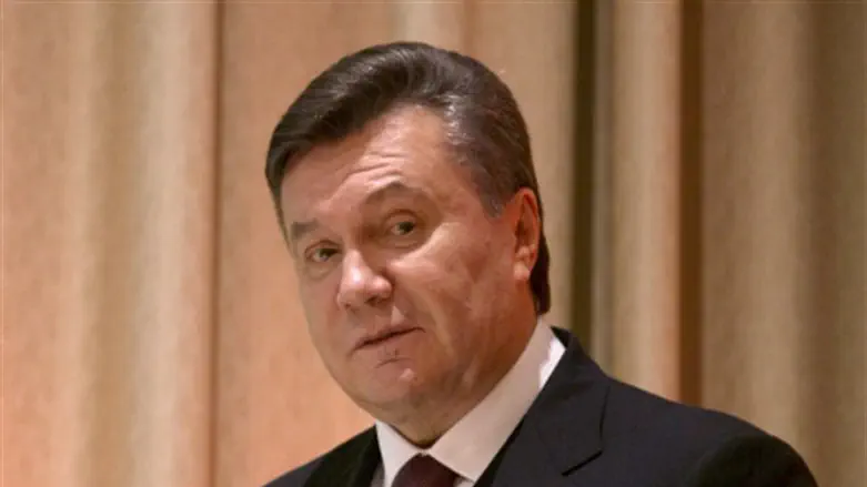 Подсудимый экс-президент Украины Виктор Янукович