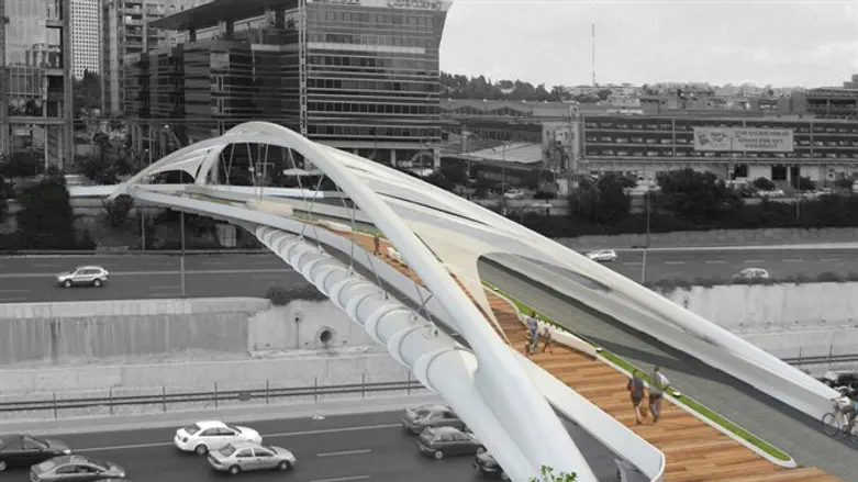 השר כ"ץ חזר בו והחרדים אפילו לא נאלצו לאיים. הדמיית הגשר