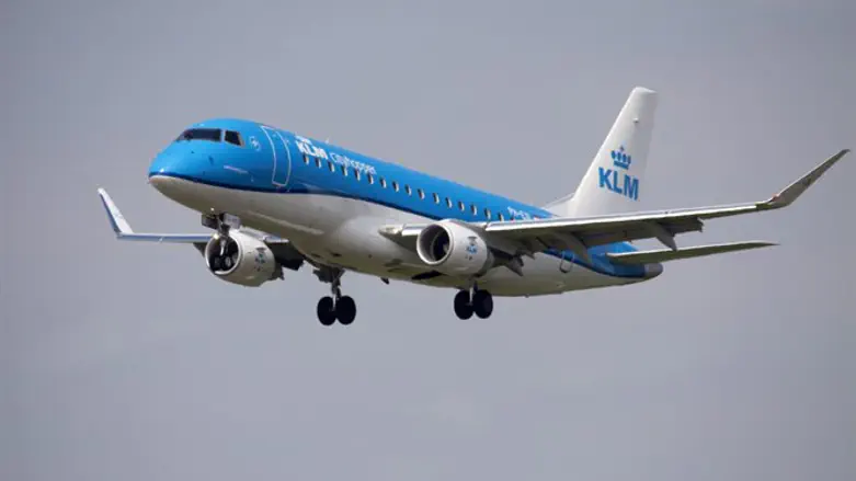 KLM plane