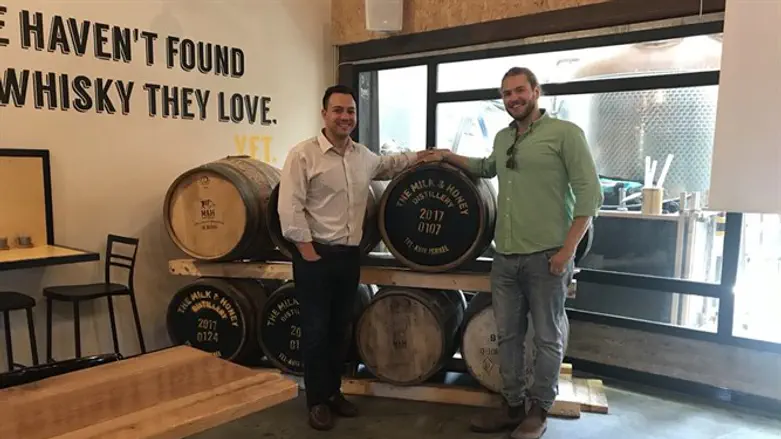 Keck at the Milk and Honey Distillery