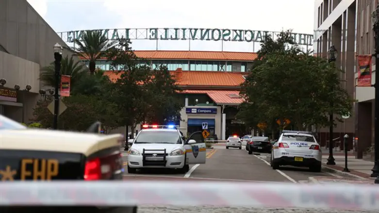 Scene of shooting in Jacksonville, Florida