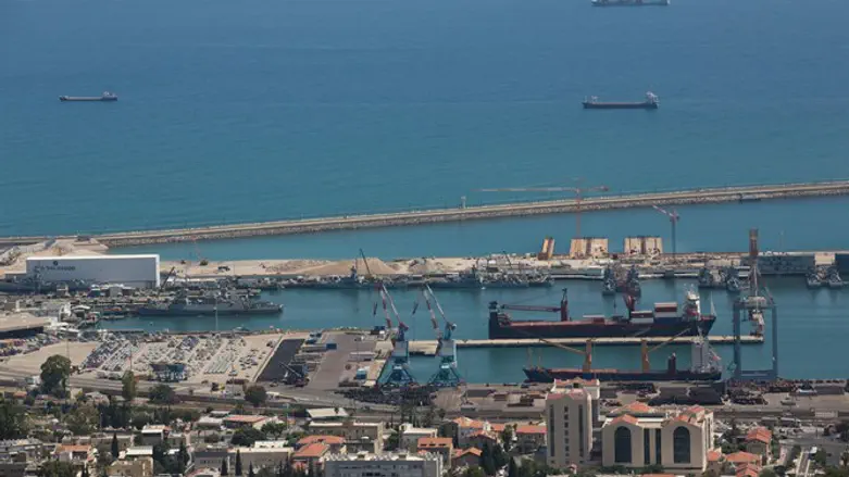 Haifa port
